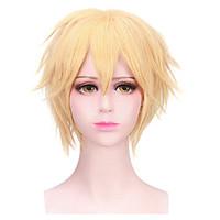 Ladybug Cosplay Adrien Agreste Black Cat Noir Cosplay Wig Short 30 CM Heat Resistant Fiber