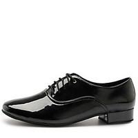 latin mens dance shoes heels breathable low heel black