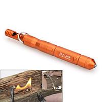 LAIX EDC Outdoor Wilderness Survival Multi-Tactical Tools Fire Stone Flint/Whistle / Glass Breaker