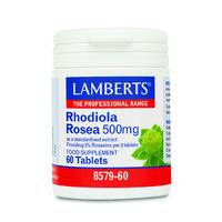 Lamberts Rhodiola Rosea, 500mg, 60Tabs