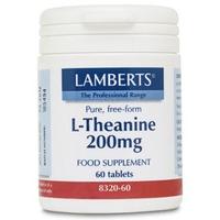 Lamberts L-Theanine, 200mg, 60Tabs