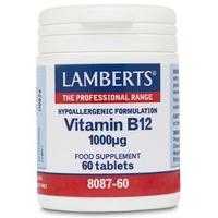 Lamberts Vitamin B12, 1000mcg, 60Tabs