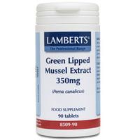 Lamberts Green Lipped Mussel Extract, 350mg, 90Tabs
