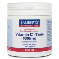lamberts vitamin c time release 1000mg 180tabs