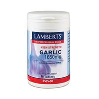 lamberts high strength garlic 1650mg 90tabs