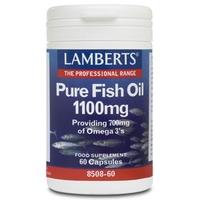 Lamberts High Potency Fish Oils, 1100mg, 60Caps