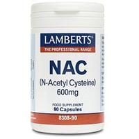 lamberts n acetyl cysteine 600mg 90caps