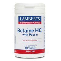 lamberts betaine hcl pepsin 180tabs