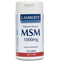 Lamberts MSM, 1000mg, 120Tabs