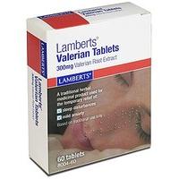 Lamberts Valerian Tablets, 300mg, 60Caps