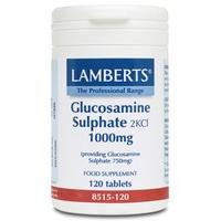 Lamberts Glucosamine Sulphate 2KCI, 1000mg, 120Tabs