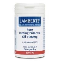 Lamberts Pure Evening Primrose Oil, 1000mg, 90Caps
