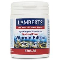 lamberts natural vitamin e 400iu 60caps