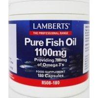 Lamberts Pure Fish Oil, 1100mg, 180Caps