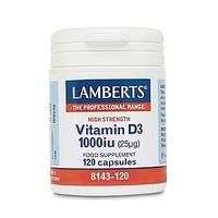 Lamberts Vitamin D, 1000iu, 120Caps