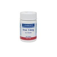 Lamberts Iron, 14mg, 100Tabs