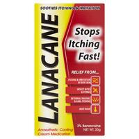 Lanacane Anaesthetic Itching Cream 30g
