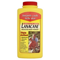 lanacane medicated body powder 175g