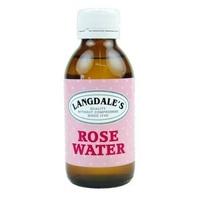 langdales natural rose water 150ml x 6