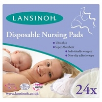 Lansinoh Ultra Thin, Stay Dry 24 Nursing Pads