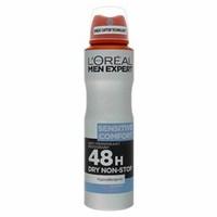 L&#39;Oreal Paris Men Expert Sensitive Comfort Anti-Perspirant Deodorant Spray 48h 150ml Spray