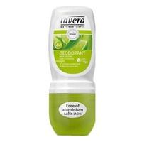 lavera organic 24h deodorant roll on lime ampamp verbena 50ml