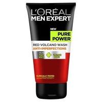 L&#39;Oreal Paris Men Expert Pure Power Red Volcano Anti-Imperfection Wash 150ml