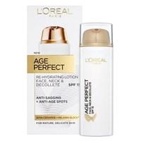 L&#39;Oreal Paris Age Perfect Re-Hydrating Lotion Face, Neck &amp; Decollete SPF15 50ml