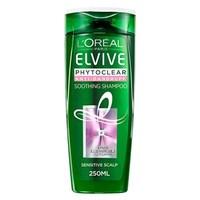 L&#39;Oreal Paris Elvive Phytoclear Anti-Dandruff Soothing Shampoo 250ml