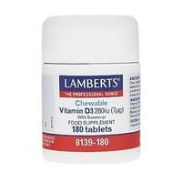 Lamberts Chewable Vitamin D3 280iu 180 tablets