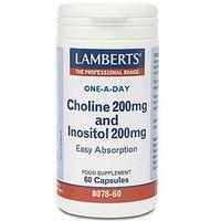 lamberts choline 200mginositol 200mg 60 caps