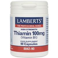 Lamberts Thiamin 100mg 90 Caps