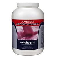 Lamberts Weight Gain Strawberry 1816g Pdr