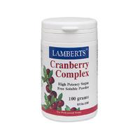 lamberts cranberry complex powder 100g pdr