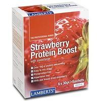 Lamberts Strawberry Protein Boost 6x30g Sachet