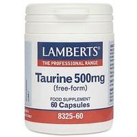 Lamberts Taurine 500mg 60 Caps