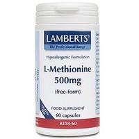 Lamberts L-Methionine 500mg 60 Caps