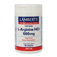 Lamberts L-Arginine HCI 1000mg 90 Caps