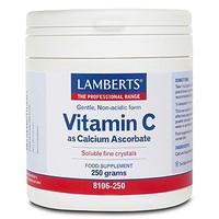 lamberts vitamin c calcium ascorbate 250g crystals