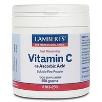 Lamberts Vitamin C Ascorbic Acid 250g Pdr