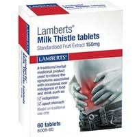 lamberts milk thistle standardised fruit extract 150mg tablets 60 tabl ...