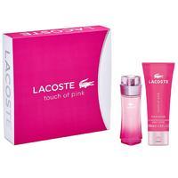 lacoste touch of pink eau de toilette 50ml gift set