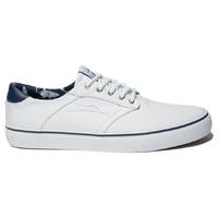 lakai porter skate shoes white canvas