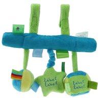Label Label Car Seat Toy / Blue & Green