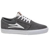 Lakai Griffin Skate Shoes - Grey Suede