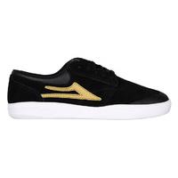 Lakai Griffin XLK Skate Shoes - Black/Gold Suede