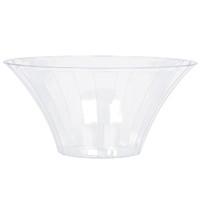 Large Flared Plastic Party Bowl