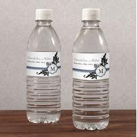 Lavish Monogram Water Bottle Label
