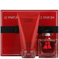 Lalique Le Parfum Eau de Parfum Spray 100ml and Shower Gel 150ml