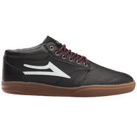 Lakai Griffin Mid XLK Skate Shoes - Black/Gum